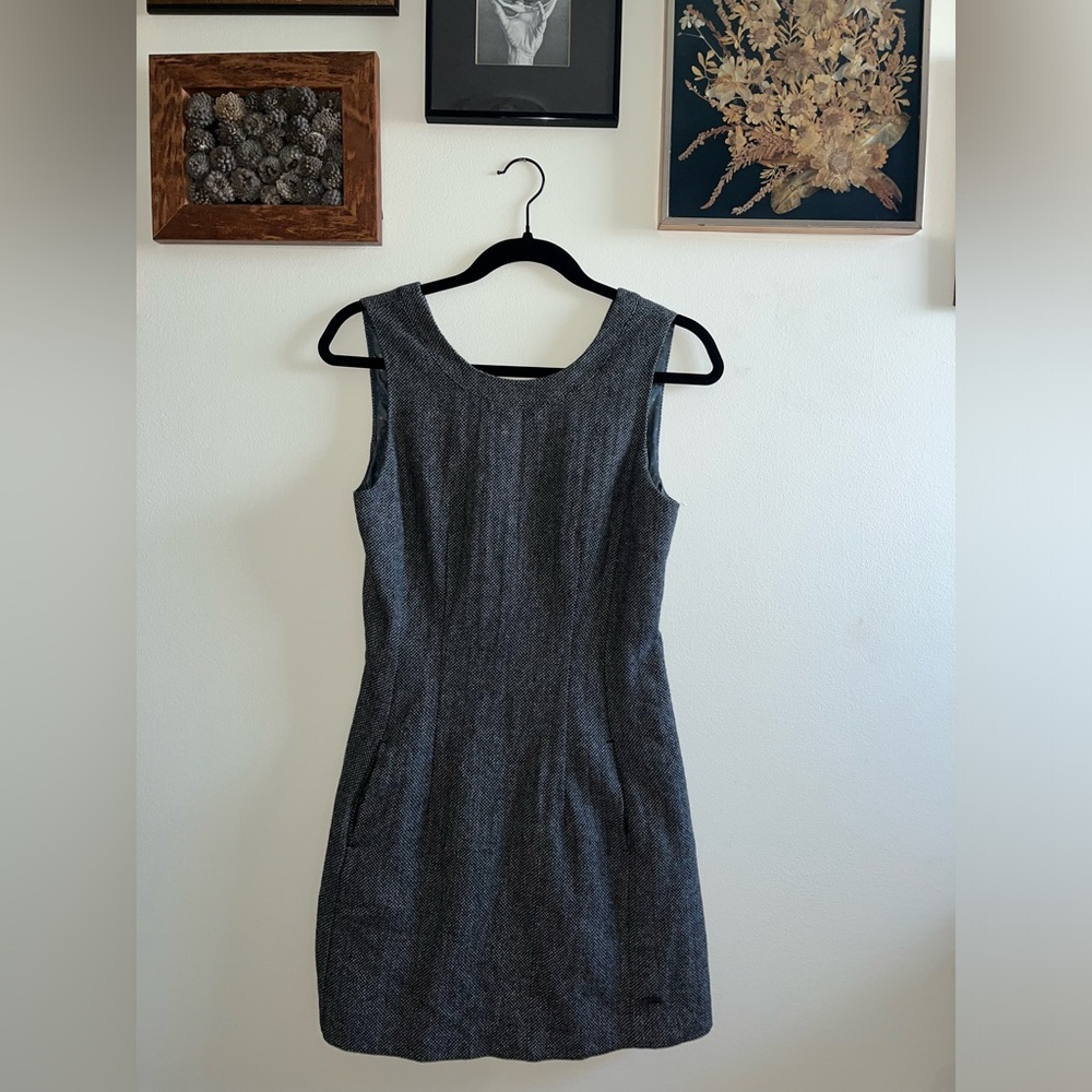 Pepe Jeans Charcoal Sleeveless Mini Dress